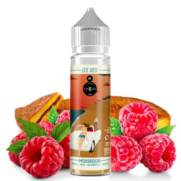 E-Liquide Hossegor - Shortfill Format - Côte Ouest By Curieux | 50ml - Purevape.ch