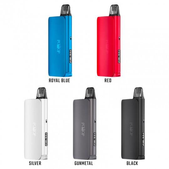 Kit DOTPOD GO de Dotmod, cigarette électronique compacte avec écran et boutons, affichage clair, design moderne et élégant.