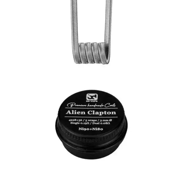 Alien Clapton Ni80+Ni90 0.15Ω Handmade (2pcs) - BD Vape - Purevape.ch
