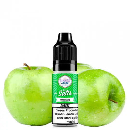 Apple Sours - Sels de nicotine - Dinner Lady | 10 ml - Purevape.ch