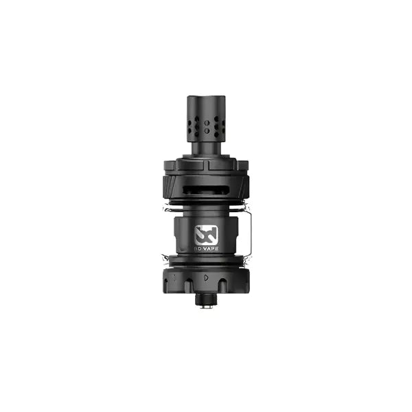 High-end Precisio Sub-Ohm Blaster by BD Vape in sleek noir design, showcasing its modern shape and features.