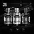 High-end BD Vape Precisio Sub-Ohm Blaster in sleek noir design, showcasing advanced vaping technology and craftsmanship.