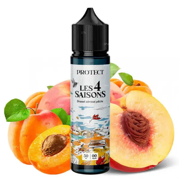 Brassé Abricot Pêche - Automne - Les 4 Saisons by Protect | 50ml in 75ml - Purevape.ch