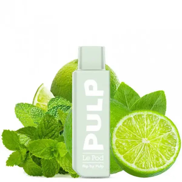 Cartouche Citron Vert Menthe - Le Pod Flip by Pulp - Purevape.ch