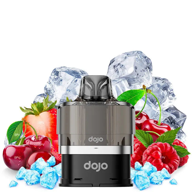 Cartouche Dojo Blast - Straw Raspberry Cherry Ice - Vaporesso - Purevape.ch