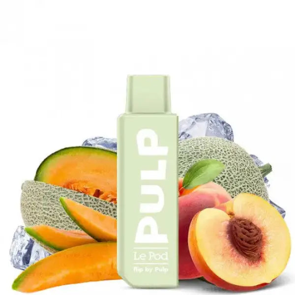 Cartouche Pêche Melon Glacé - Le Pod Flip by Pulp - Purevape.ch