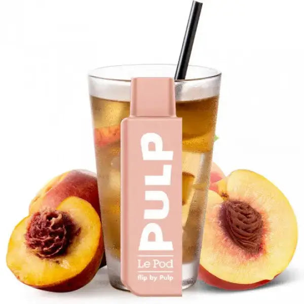 Cartouche Thé Pêche - Le Pod Flip by Pulp - Purevape.ch