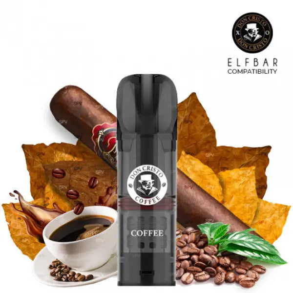 Cartouches Don Cristo Coffee - PGVG Labs | Pack x2 - Purevape.ch