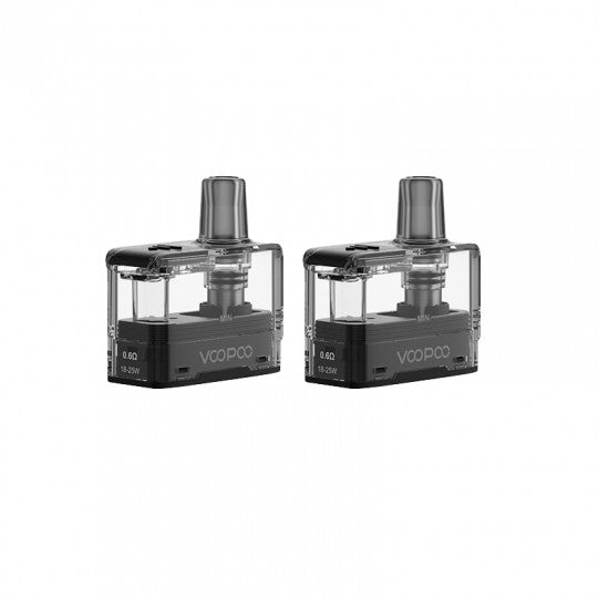 Cartouches Voopoo Doric Go, pack de 2, cartouches de remplacement pour cigarette électronique, design compact et pratique.