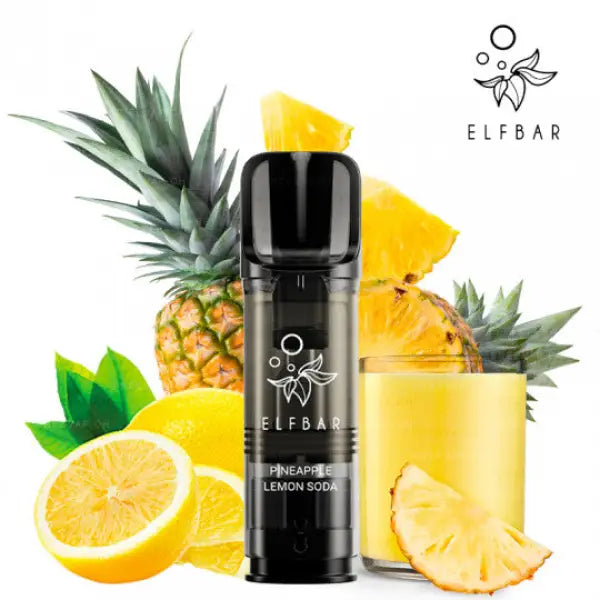 Cartouches Elfa Pro - Ananas Citron - Elf Bar | Pack x2 - Purevape.ch