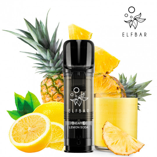 Cartouches Elfa Pro - Ananas Citron - Elf Bar | Pack x2 - Purevape.ch