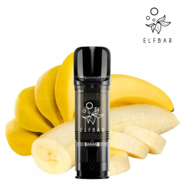 Cartouches Elfa Pro - Banane - Elf Bar | Pack x2 - Purevape.ch