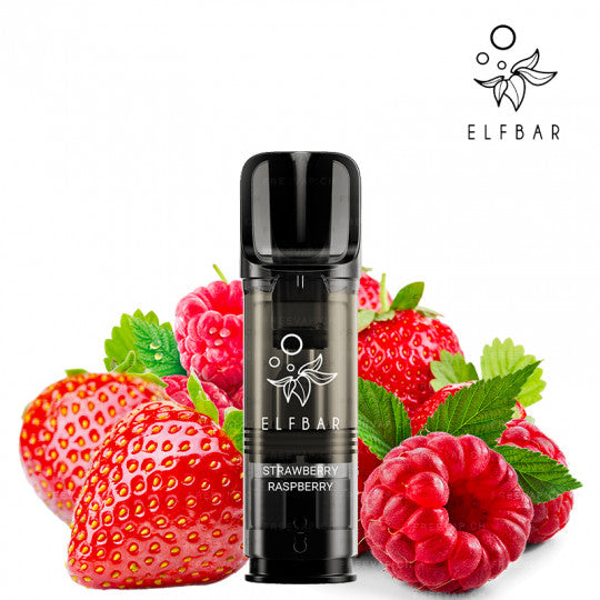 Cartouches Elfa Pro - Fraise Framboise - Elf Bar | Pack x2 - Purevape.ch