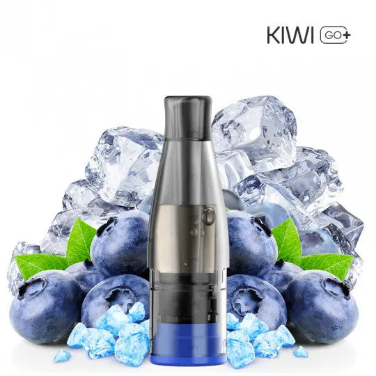 Cartouches Kiwi GO PLUS - Blueberry Ice - Kiwi Vapor | Pack x2 - Purevape.ch
