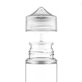 Chubby Gorilla 120 ml Unicorn V3 PET bottle, black, ideal for DIY accessories, showcasing a recyclable design.