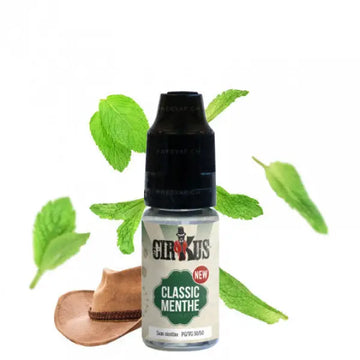 Eliquide Classic Menthe CirKus Authentic VDLV - 12 mg/ml - E-Liquide