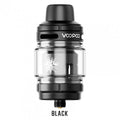 Clearomiseur Voopoo Uforce X Tank 2, vaporisateur en verre avec drip tip et accessoires, pour cigarette électronique.