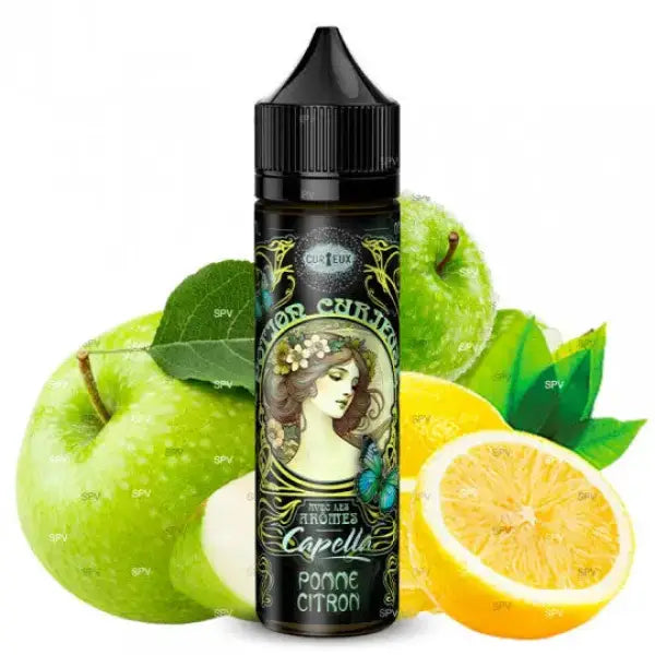 Pomme Citron (arômes Capella) - Potion Curieuse by Curieux | 50 ml - Purevape.ch