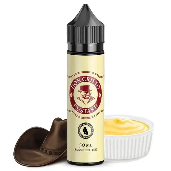 Don Cristo Custard 0% Sucralose - PGVG Labs - Purevape.ch