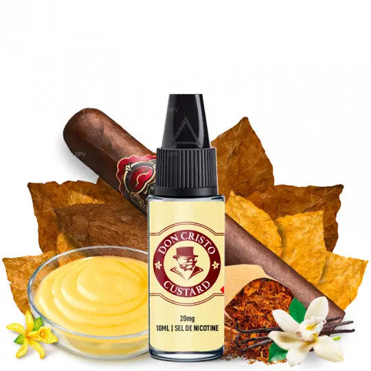 Don Cristo Custard - Sels de Nicotine - PGVG Labs | 10 ml - Purevape.ch