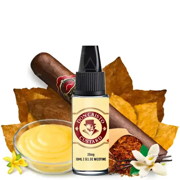 Don Cristo Custard - Sels de Nicotine - PGVG Labs | 10 ml - Purevape.ch
