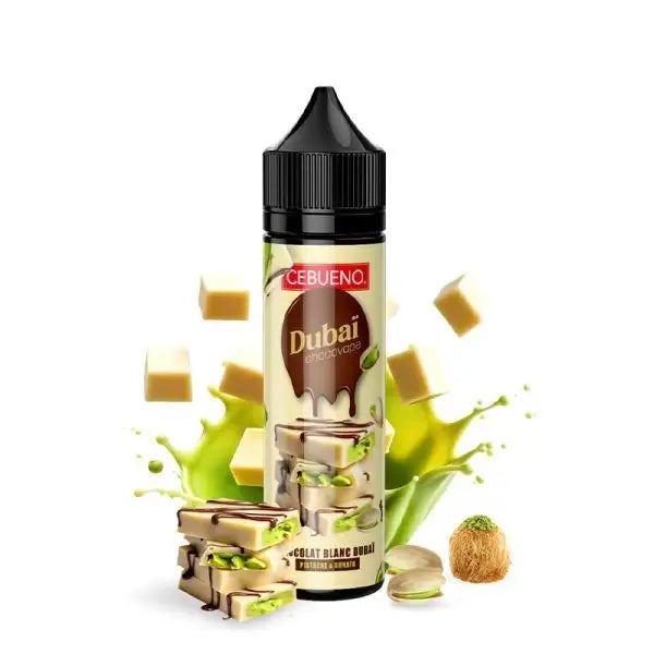 Dubaï Chocovape White 0mg 50ml - Cebueno - E-Liquide