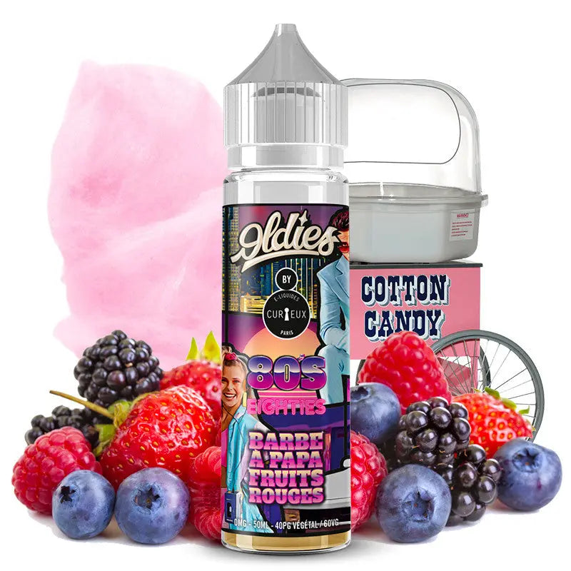 E-Liquide Eighties - 80'S - Édition Oldies by Curieux | 50ml "Shortfill 70ml" - Purevape.ch
