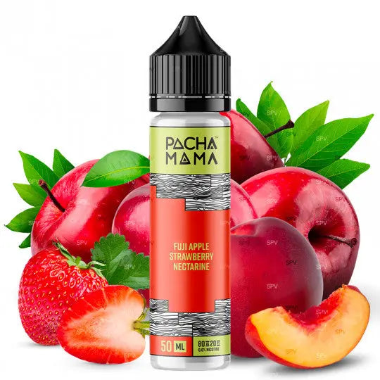 E-liquide Fuji Apple Strawberry Nectarine - Shortfill Format - Pachamama by Charlie's Chalk Dust | 50ML - Purevape.ch