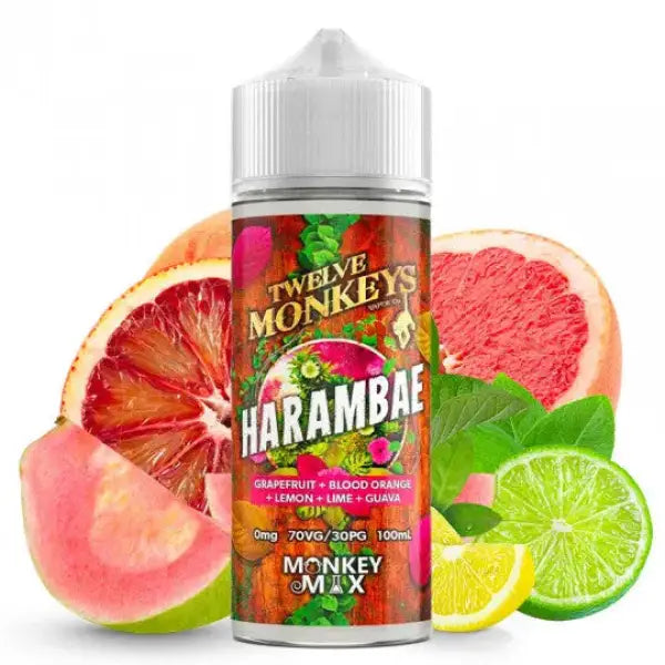 E-liquide Harambae - Twelve Monkeys | 100ml - Purevape.ch