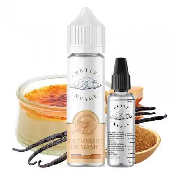 E-Liquide Le dessert de mamie - Petit Nuage | 60ml - Purevape.ch