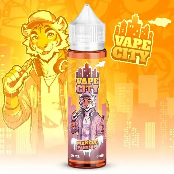 E-Liquide Mangue Passion - VAPE CITY - 50ml - Purevape.ch