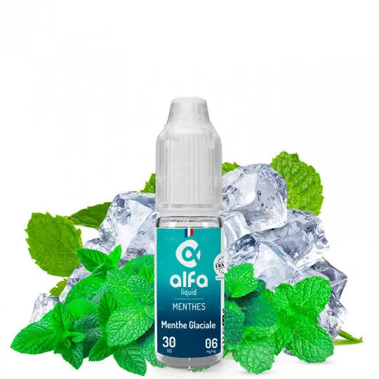 Menthe Glaciale - Alfaliquid | Menthes | 10 ml - Purevape.ch