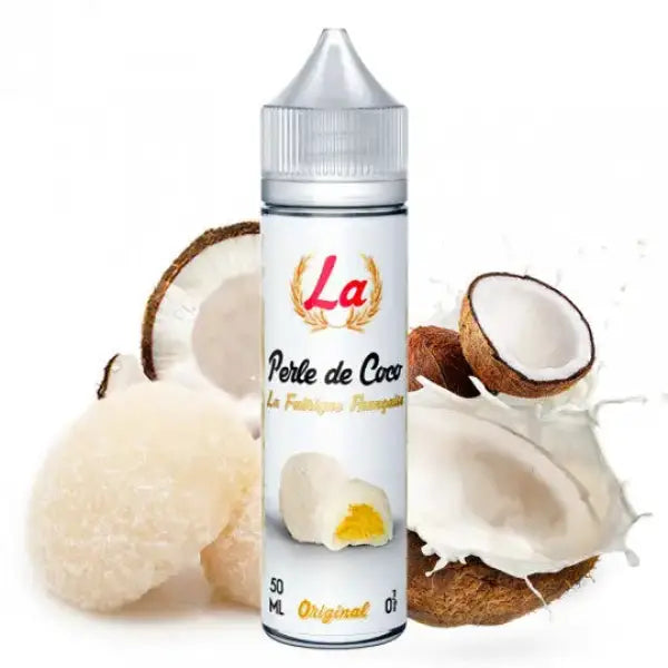 E-liquide Perle de coco - La Fabrique Française | 50ml - Purevape.ch
