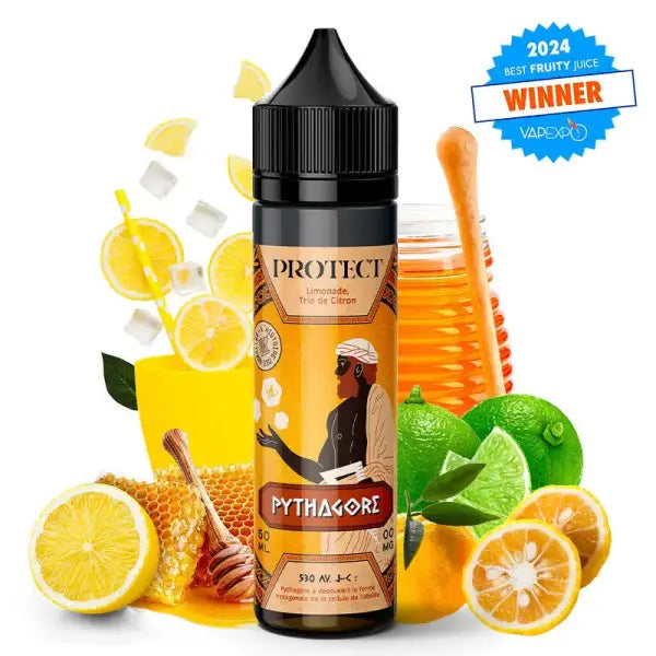 E-Liquide Pythagore - Protect | 50 ml "Shortfill 70 ml" - Purevape.ch