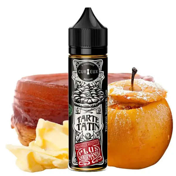 E-Liquide Tarte Tatin - Édition Dessert by Curieux | 50ml "Shortfill 70ml" - Purevape.ch