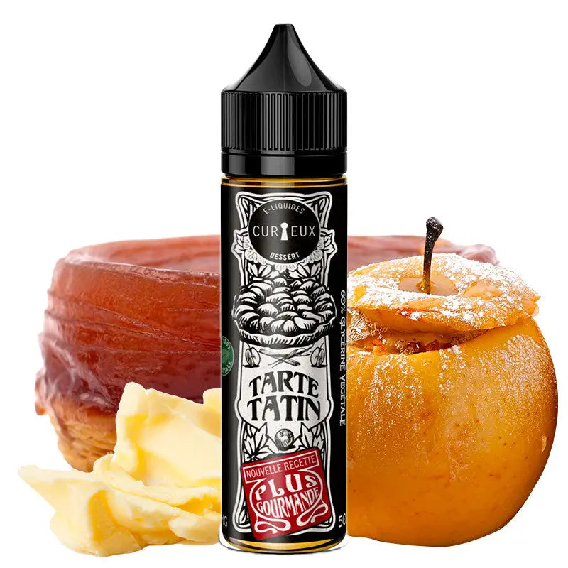 E-Liquide Tarte Tatin - Édition Dessert by Curieux | 50ml "Shortfill 70ml" - Purevape.ch