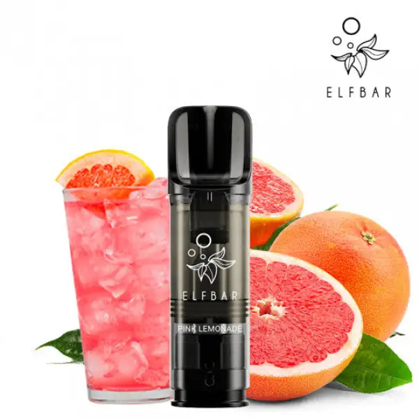 Cartouches Elfa Pro - Limonade Rose - Elf Bar | Pack x2 - Purevape.ch