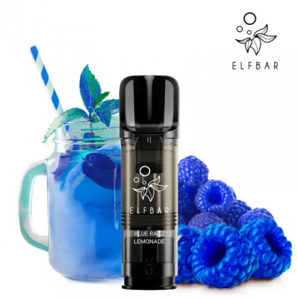 Cartouches Elfa Pro - Limonade Framboise bleue - Elf Bar | Pack x2 - Purevape.ch