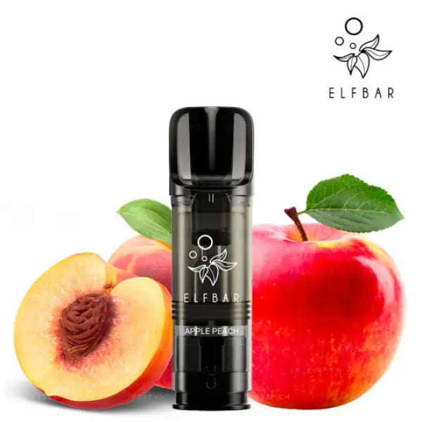 Cartouches Elfa Pro - Pomme Pêche - Elf Bar | Pack x2 - Purevape.ch