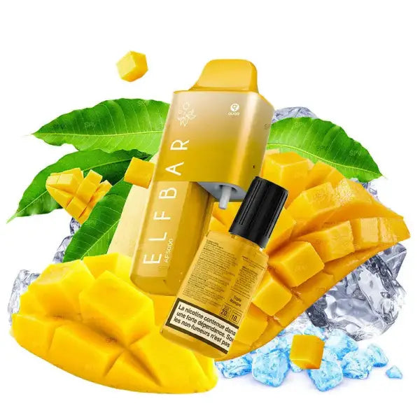 Kit AF5000 - Triple Mangue - Elf Bar - Purevape.ch