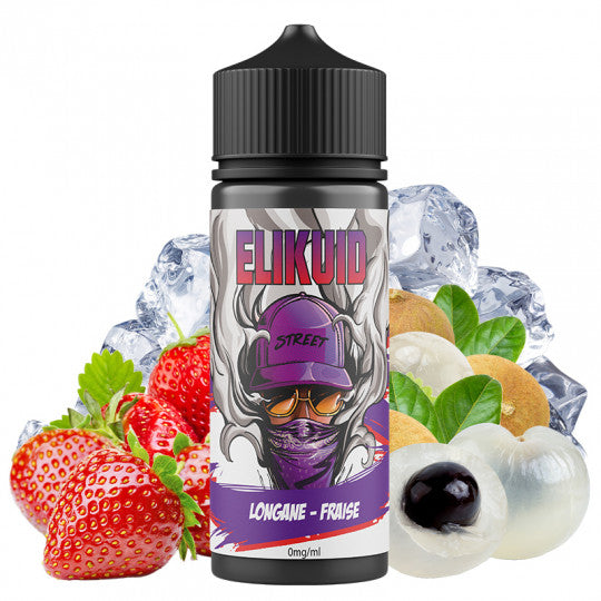 E-liquide Longane Fraise - Elikuid Street by O'Jlab | 100ml - Purevape.ch