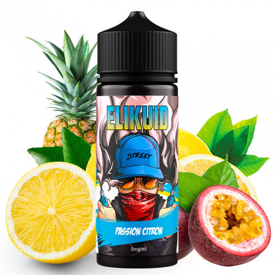 E-Liquide Passion Citron - Elikuid Street by O'Jlab | 100ml - Purevape.ch
