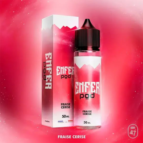 E Liquide Fraise Cerise Enfer Pod - E-Liquide