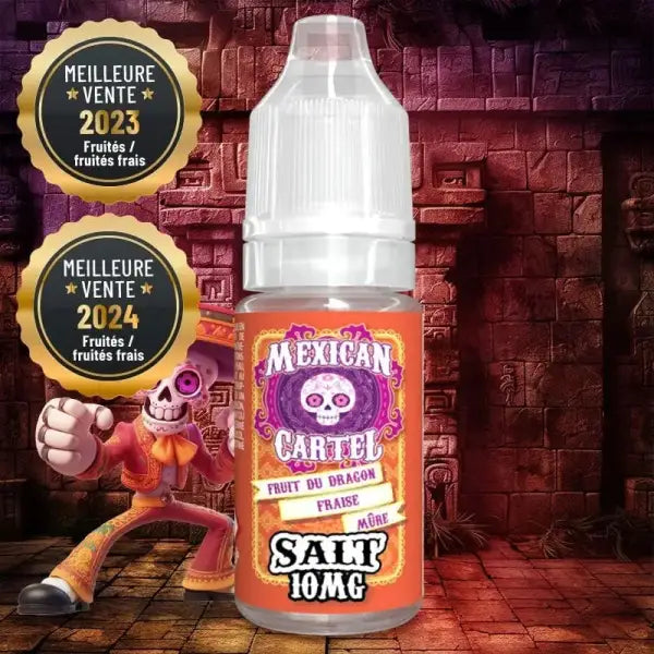 Fruit du Dragon Fraise Mure Salt Mexican Cartel - 10/20mg - Purevape.ch
