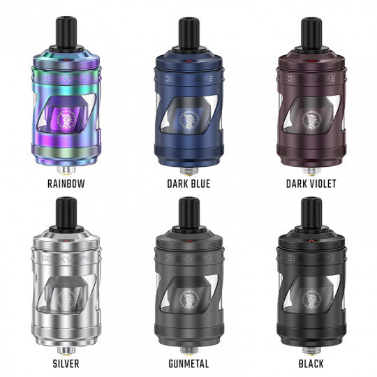 Clearomiseur Z Nano MTL GeekVape, design noir, avec airflow ajustable, pour vapoteurs débutants et experts.