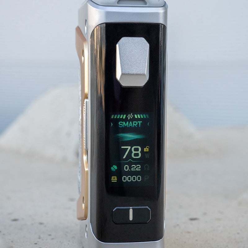 Kit complet GeekVape Aegis Legend 5 édition limitée 10ème anniversaire, robuste et élégant, avec écran et accessoires inclus.