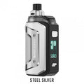 Kit complet GeekVape Aegis Hero 5 avec écran, batterie intégrée et accessoires, conçu pour une vapoteuse robuste et performante.