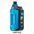 Kit complet Aegis Hero 5 de GeekVape avec mod, écran et accessoires visibles, conçu pour la vape robuste et performante.