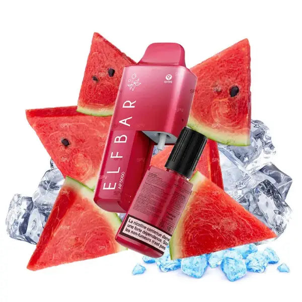 Kit AF5000 - Pastèque Glacée - Elf Bar - Purevape.ch