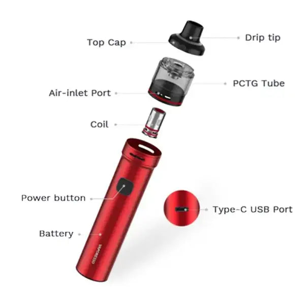 Kit pod GTX Go 40 - Vaporesso - Purevape.ch